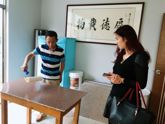 貴州雲鋒凱宏裝飾孫總來鑫浪